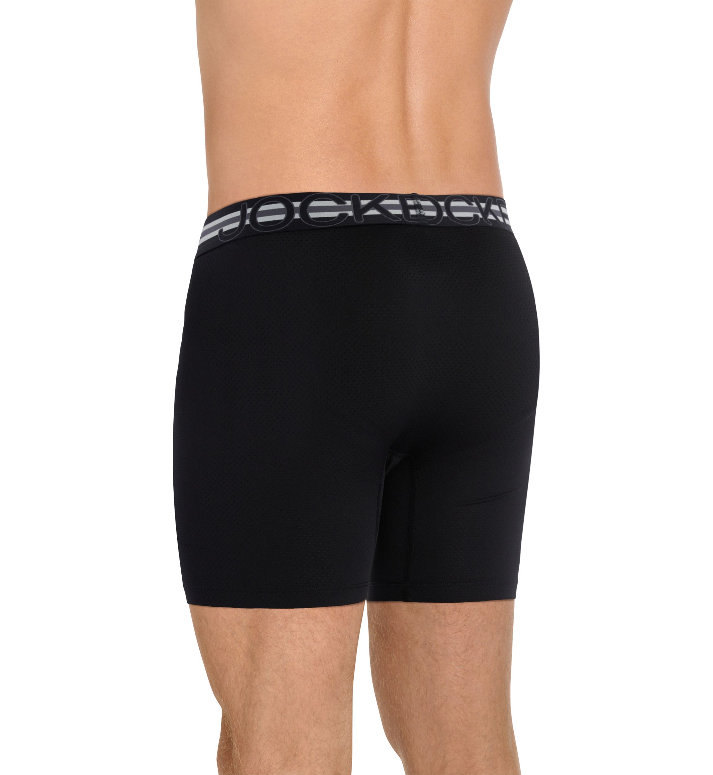 Stability Pouch Microfiber Stretch 6" Boxer Brief - 3 Pack