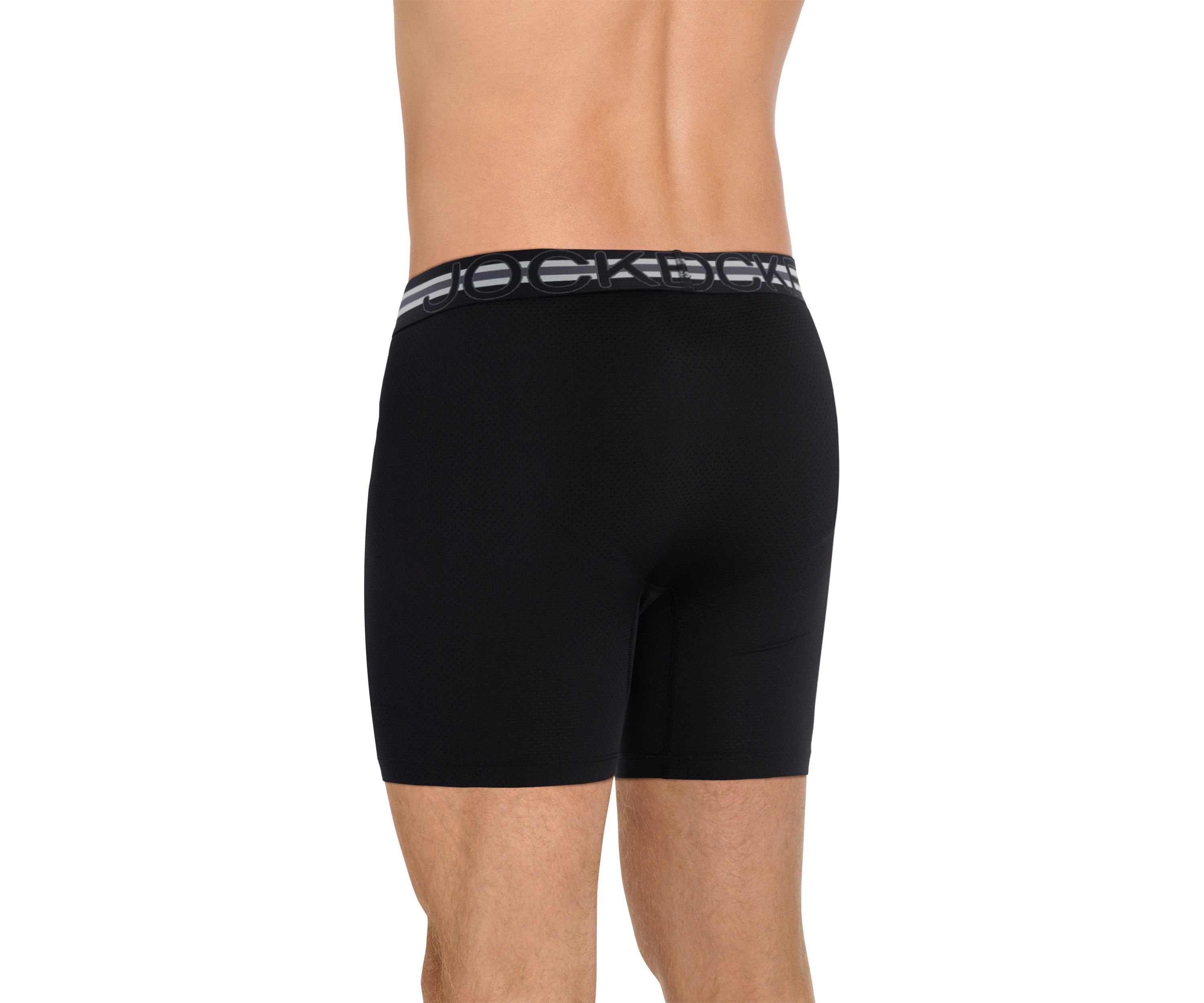 Stability Pouch Microfiber Stretch 6" Boxer Brief - 3 Pack