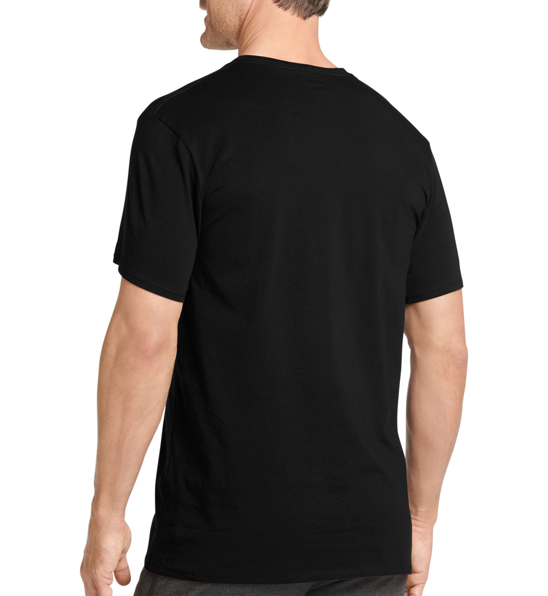 Cotton Stretch Crew Neck T-Shirt - 3 Pack