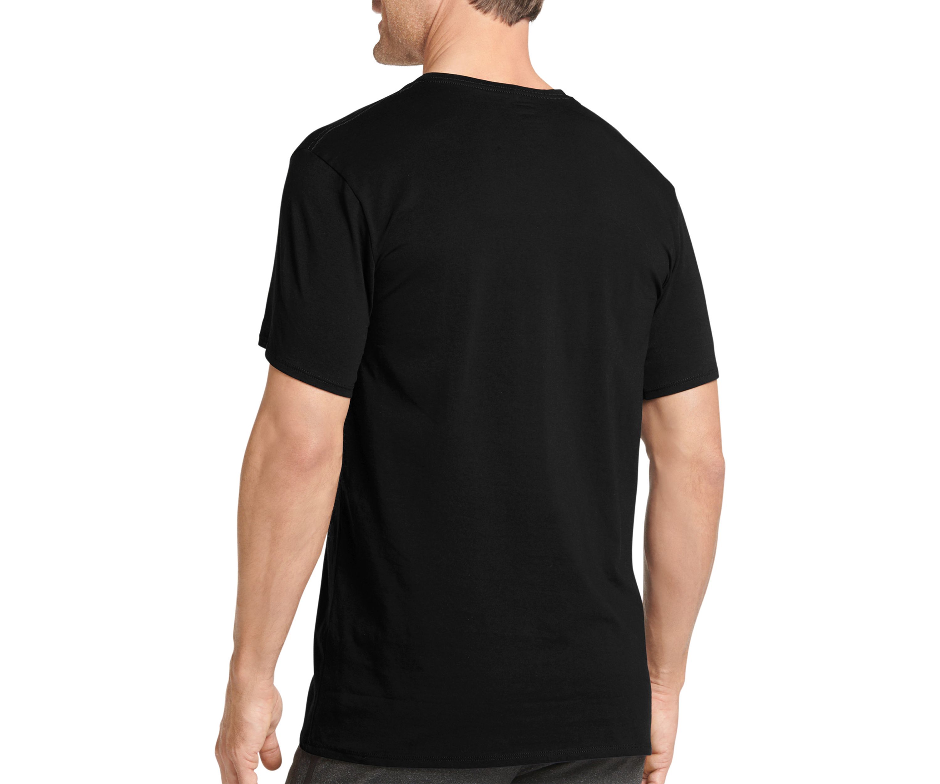 Cotton Stretch Crew Neck T-Shirt - 3 Pack