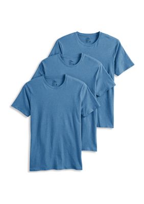 Cotton Stretch Crew Neck T-Shirt - 3 Pack