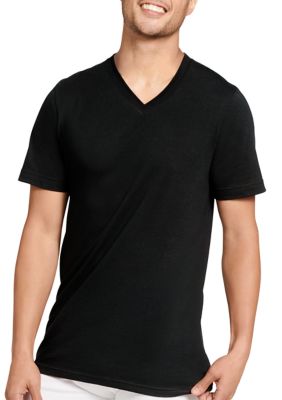 Jockey Men's Made in America Collection V-Neck Short Sleeve T-Shirt - 2 Pack