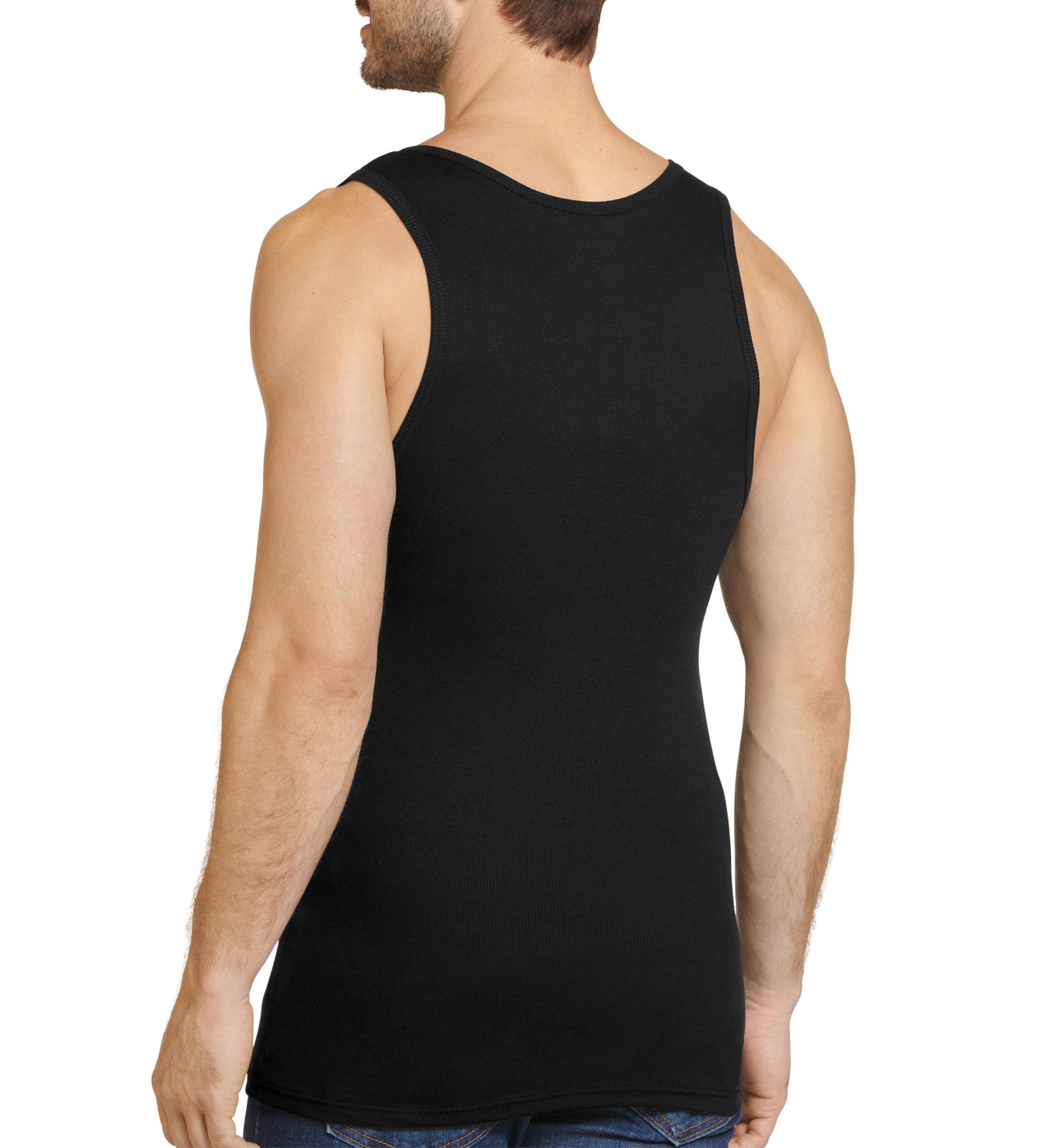 Mens Made in America Cotton Tank Top - 2 Pack