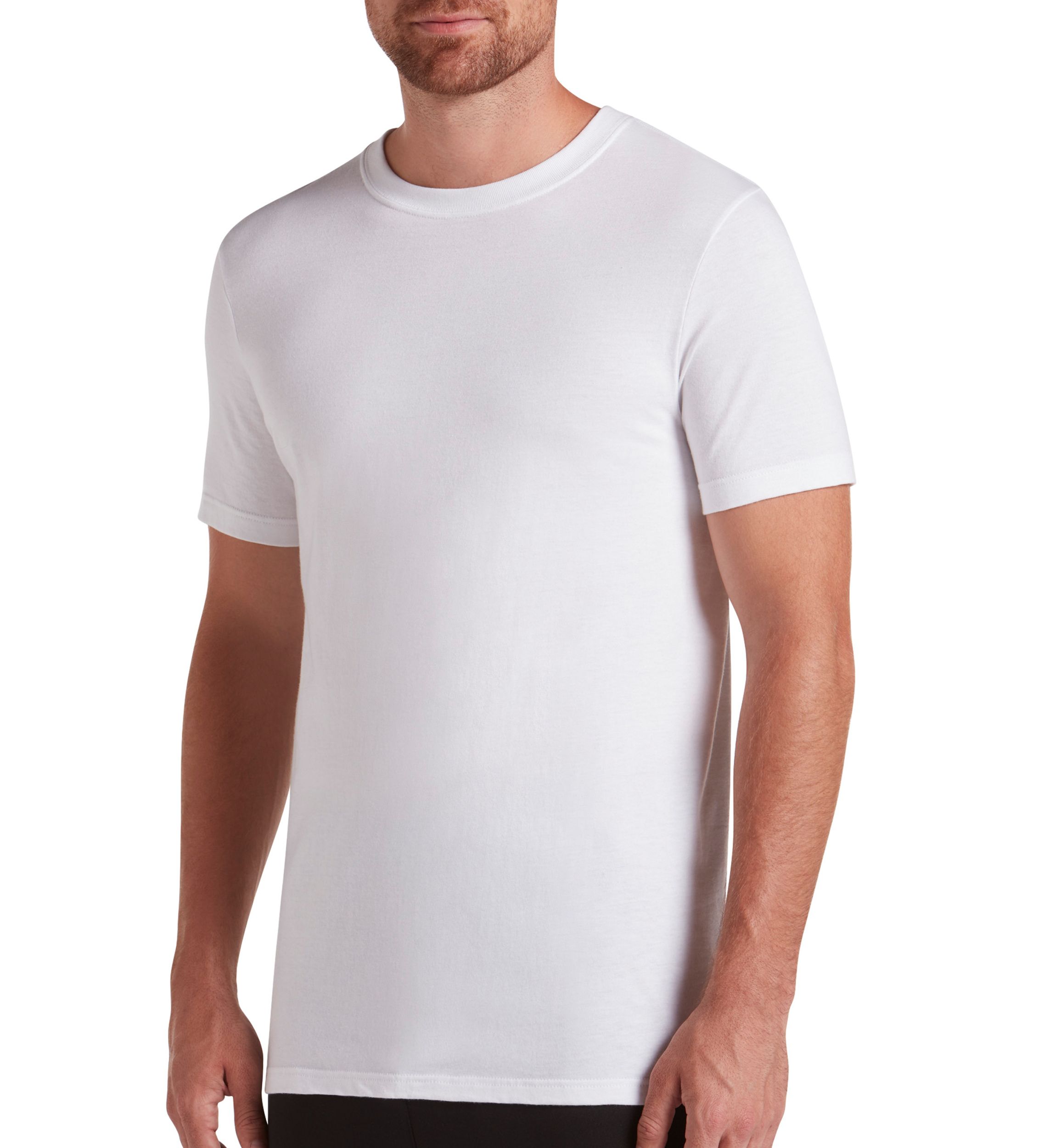 Men’s Classic Crewneck Tees- 3 Pack + 1 Bonus Shirt