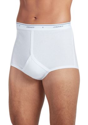 Jockey Sports Stripe Brief, Woodlands & Grey Marle - Underwear