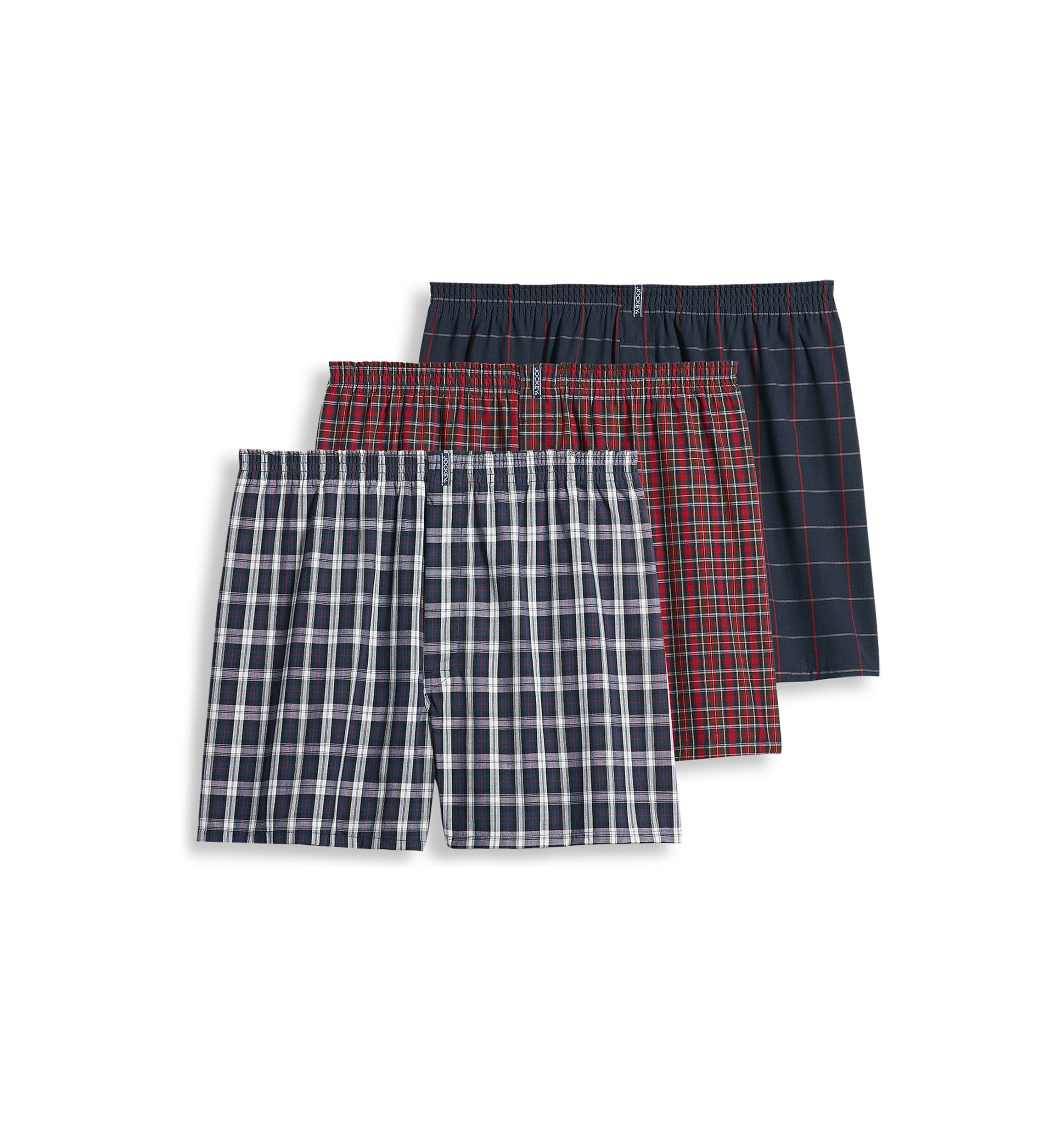 Classics Full Cut Boxers - 3 Pack