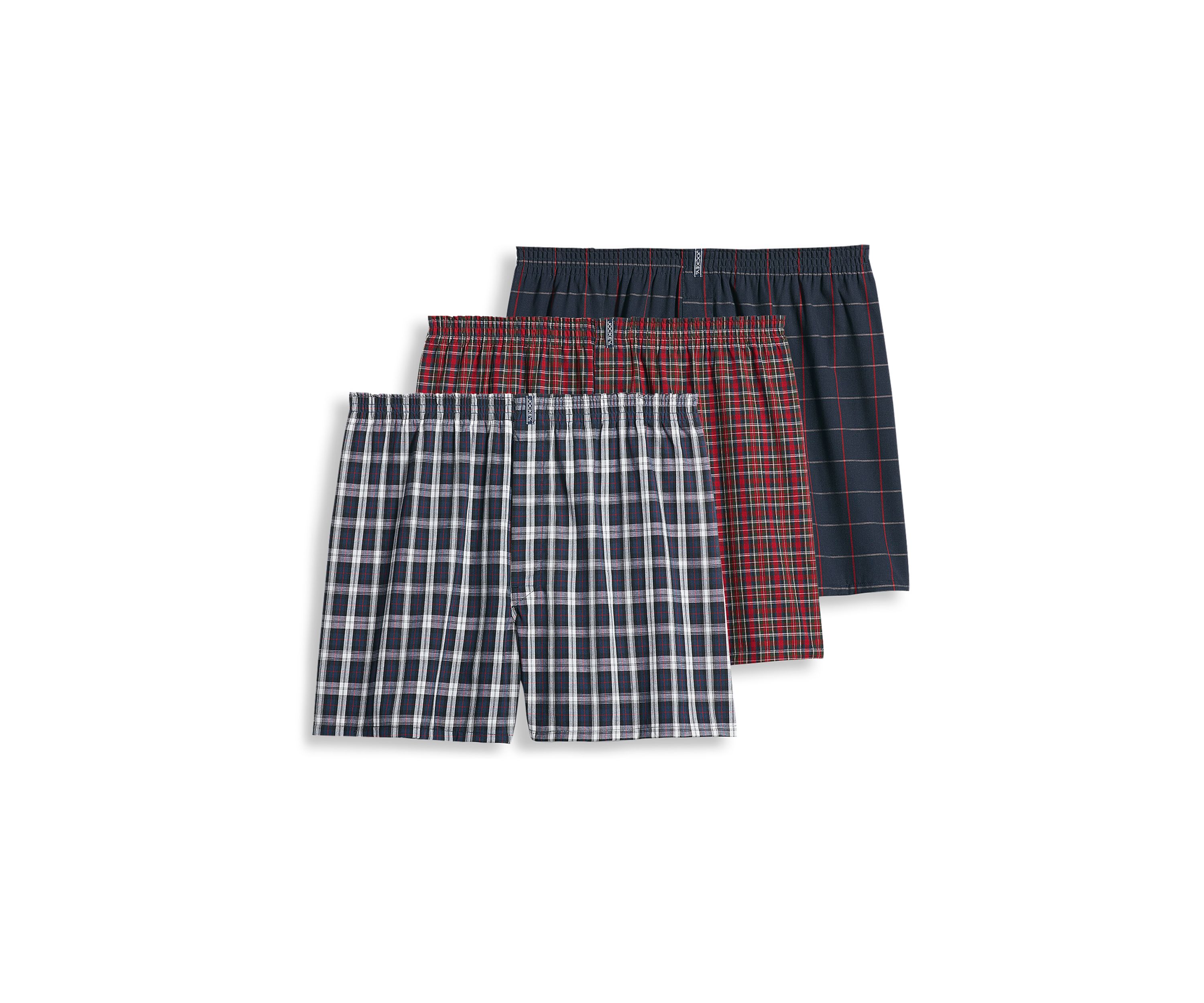 Classics Full Cut Boxers - 3 Pack