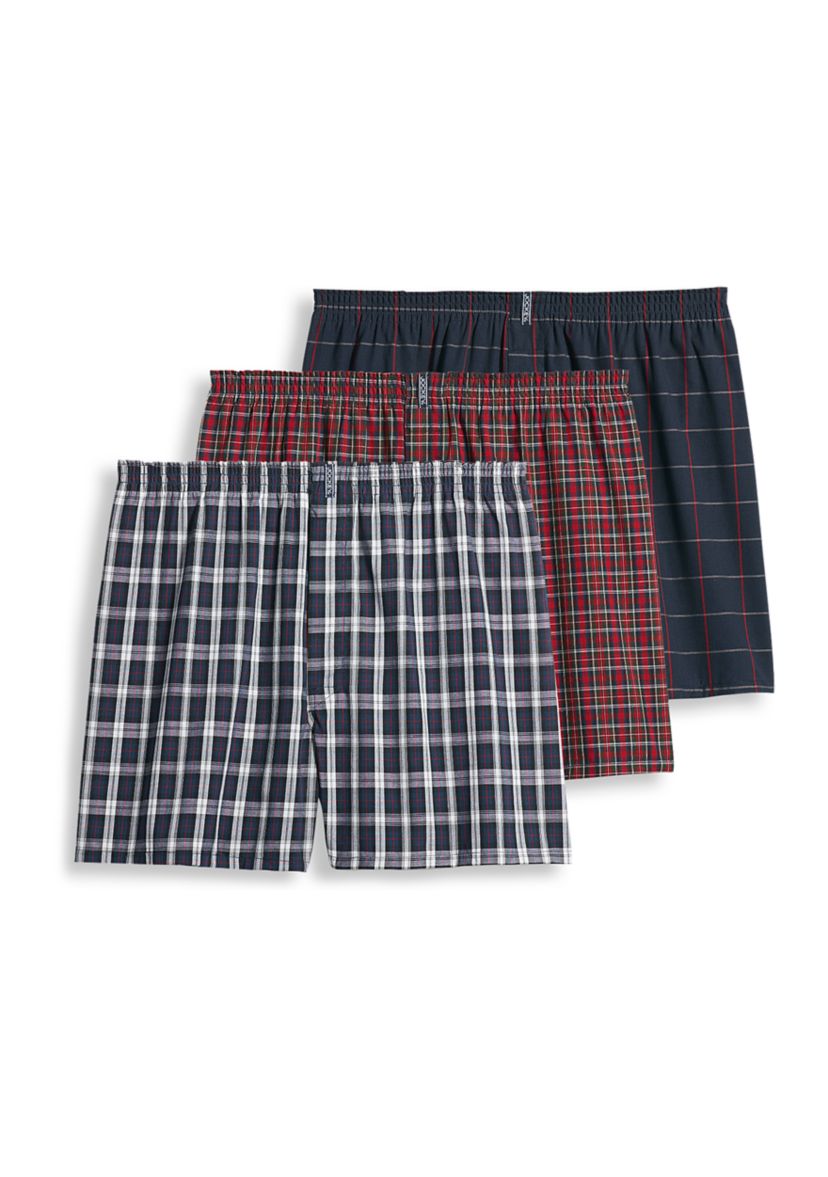 Classics Full Cut Boxers - 3 Pack