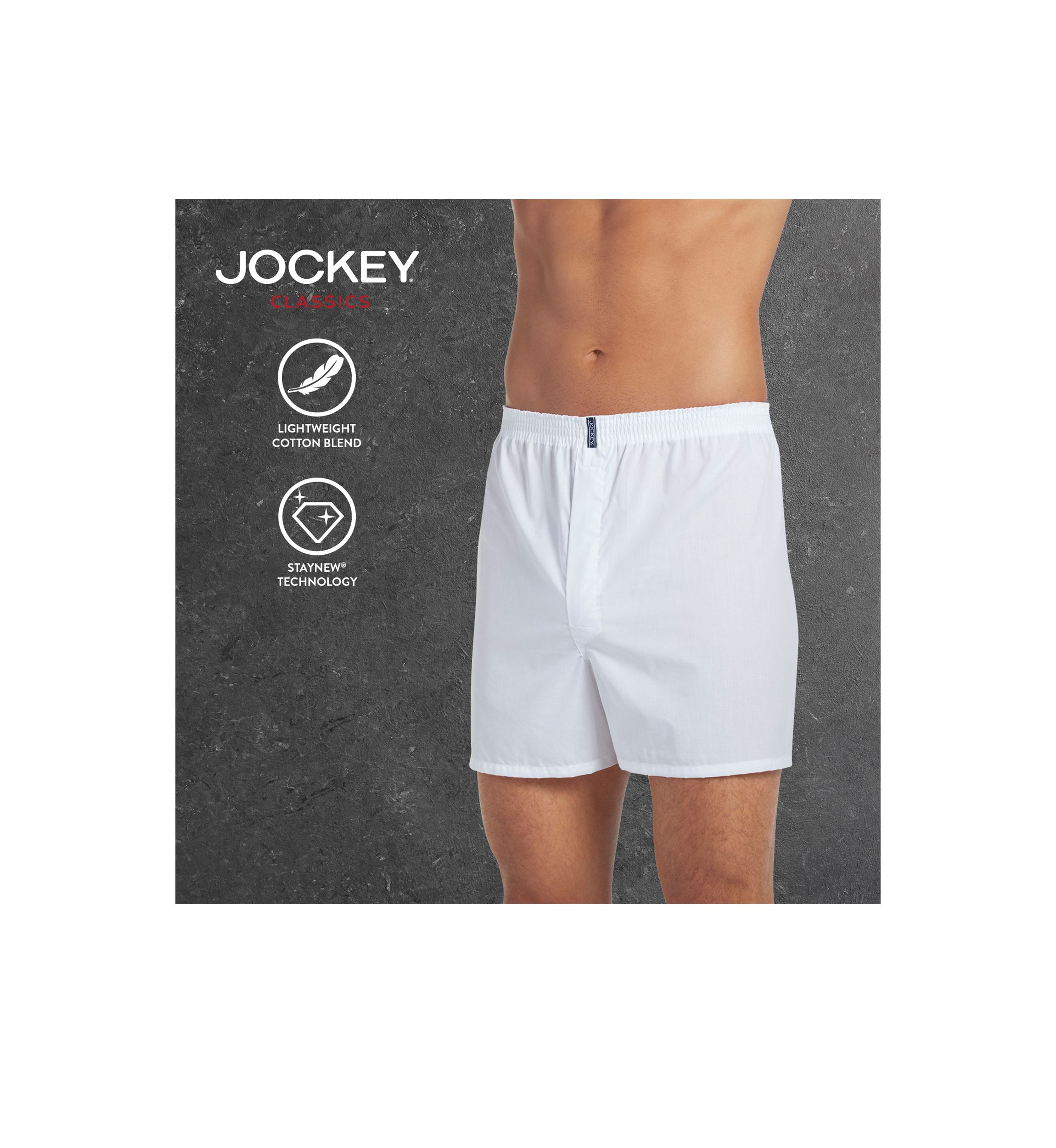 Big & Tall Big Man Full Cut Boxer - 2 Pack