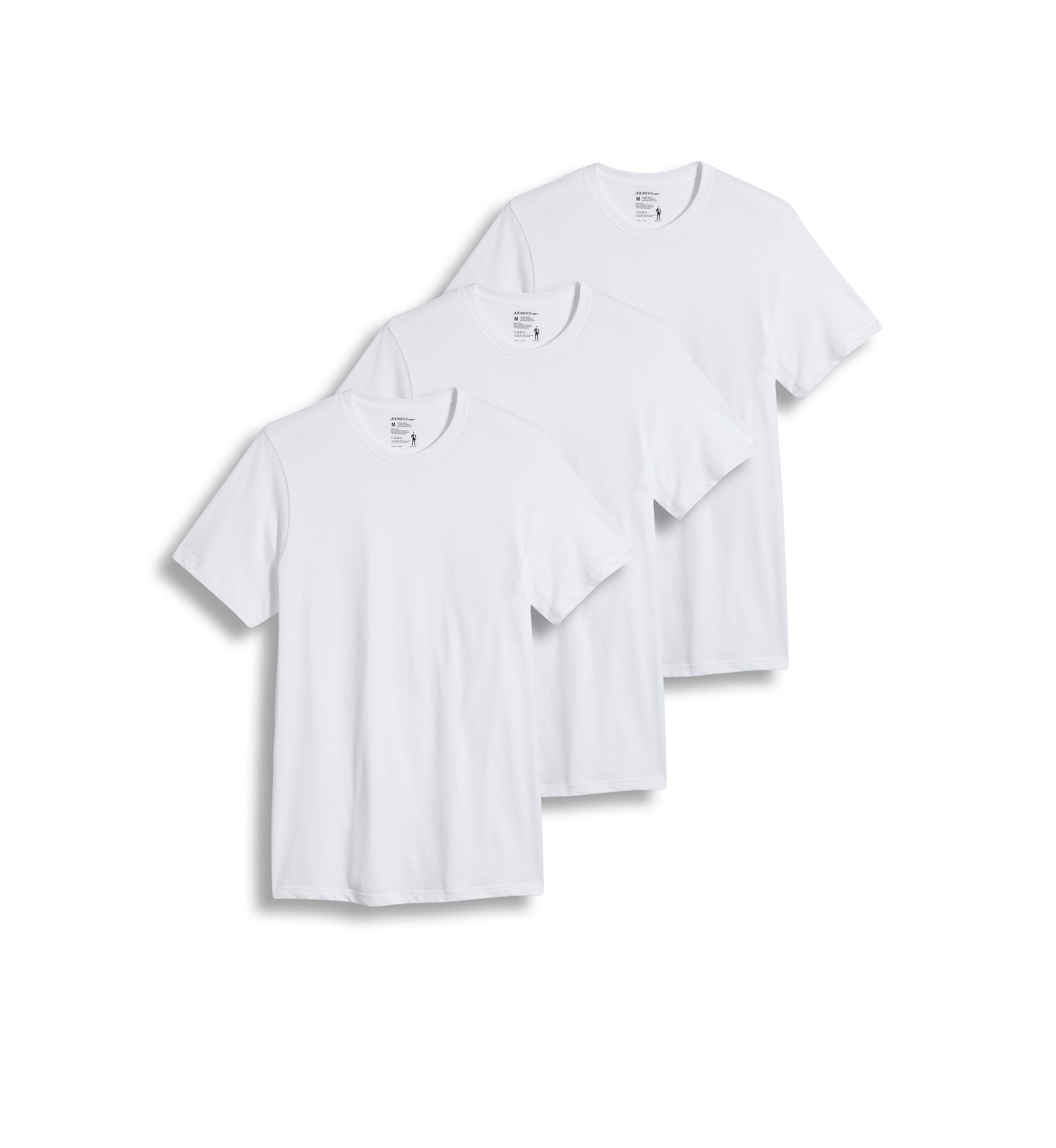 3 Pack Classic Crew Neck T-Shirts 