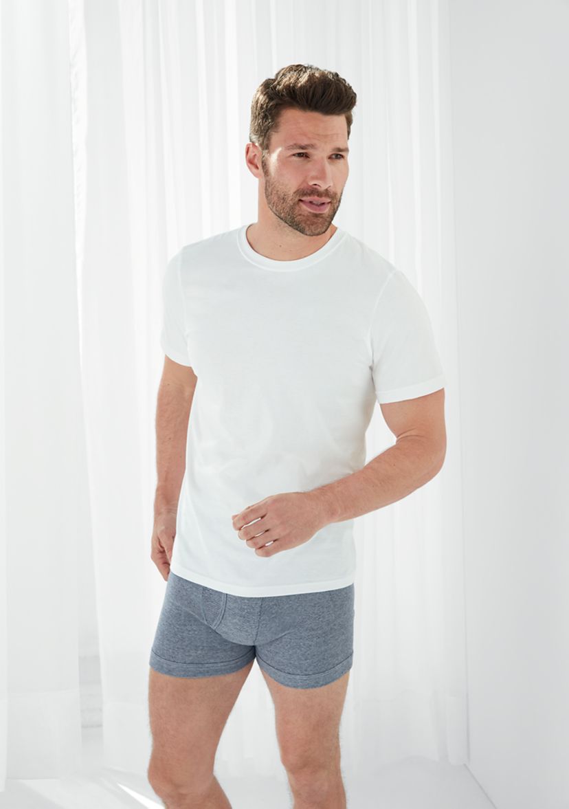 3 Pack Classic Crew Neck T-Shirts 