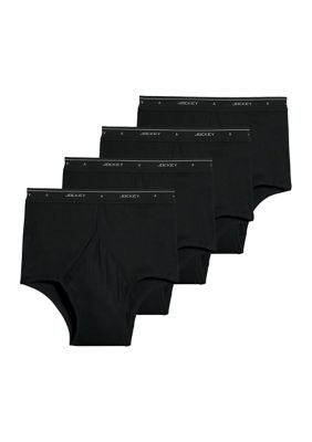 Jockey Men's Underwear Big Man Classic Brief - 6 Pack, White, 46 at   Men's Clothing store