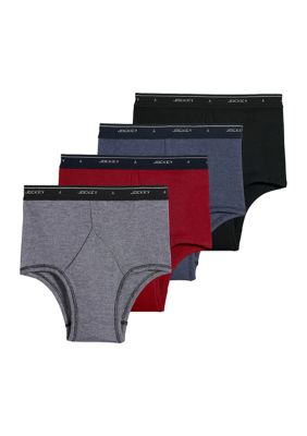 Jockey Men's Classic Briefs - 4 Pack