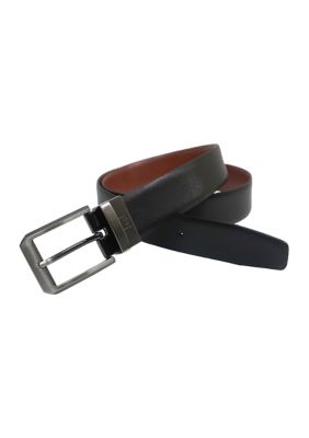 Collection by Michael Strahan Mens 35 MM Non Stitch Reversible Belt 34  36