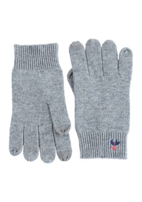 Brooks Brothers Men's Wool and Cashmere Knit Gloves