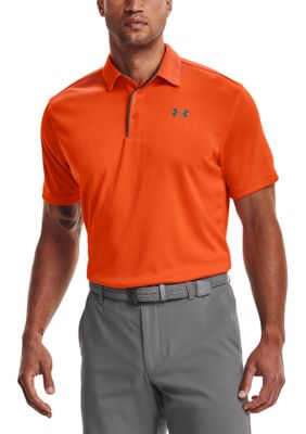 Under Armour Big & Tall Men's Tech Polo, Orange, 4XL