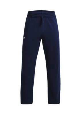 Under Armour Big & Tall Men's Rival Fleece Pants, Navy Blue, ST