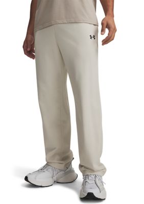 Under Armour Big & Tall Men's Rival Lightweight Pants, White, 2XL Tall