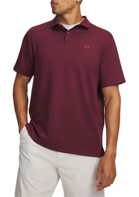 Under Armour Big & Tall Men's Motion Polo, Red, 3XL Tall