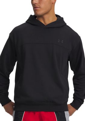Under Armour Big & Tall Men's Rival Hoodie, Black, LT