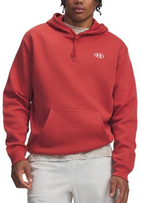 Under Armour Big & Tall Men's Rival Fleece Hoodie, Red, MT