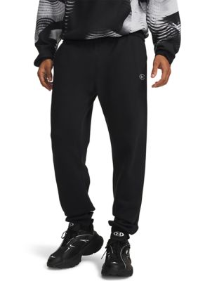 Under Armour Big & Tall Men's Rival Fleece Jogger, Black, 2XL Tall