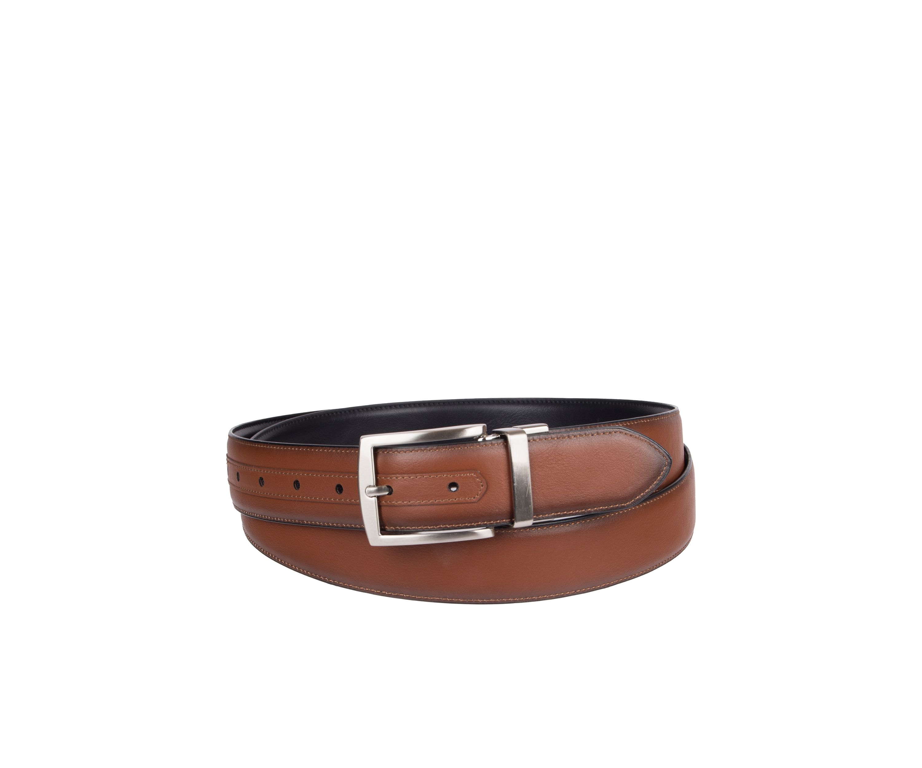 Big & Tall Stretch Reverse Mens Leather Belt