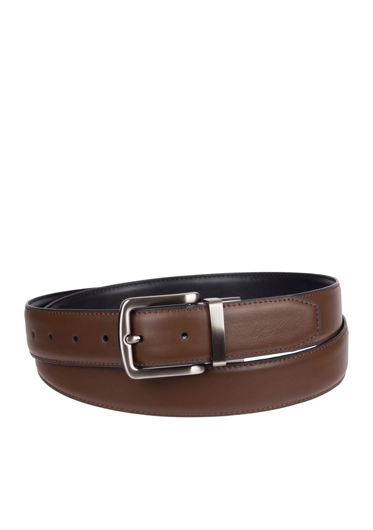 Big & Tall Stretch Reverse Mens Leather Belt