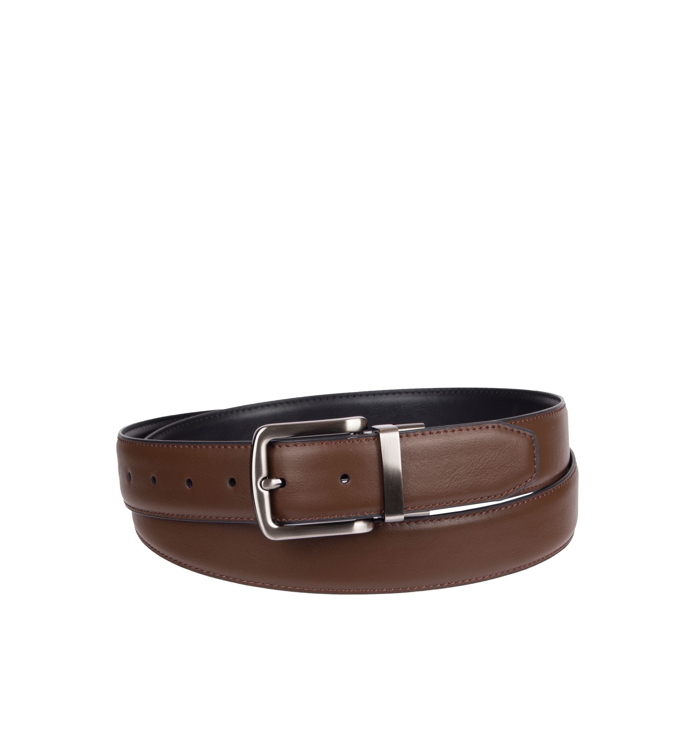 Big & Tall Stretch Reverse Mens Leather Belt
