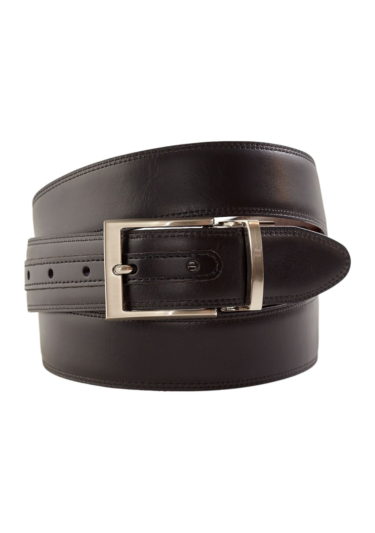 Big & Tall Tan/Black Reversible Belt 