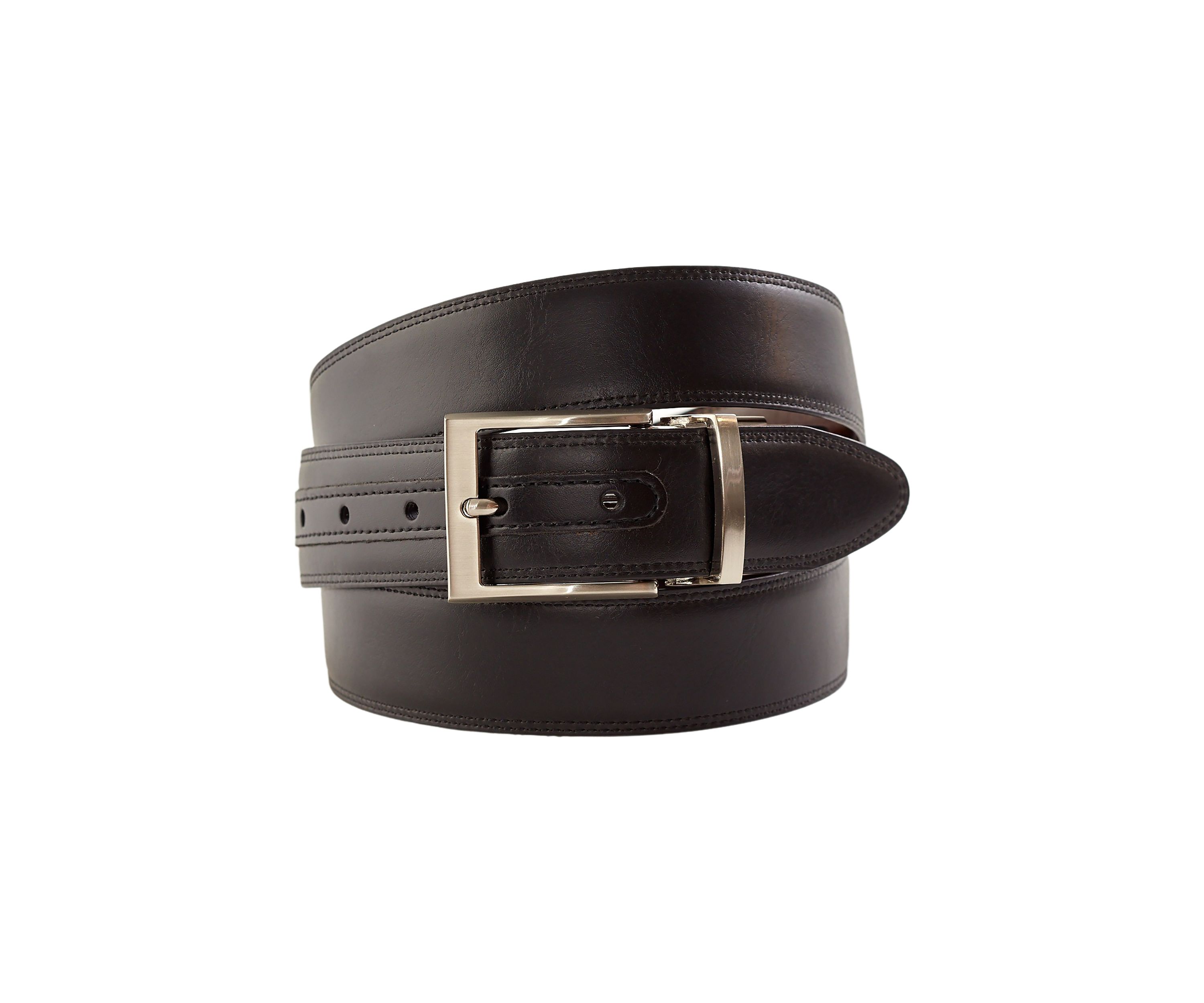 Big & Tall Tan/Black Reversible Belt 
