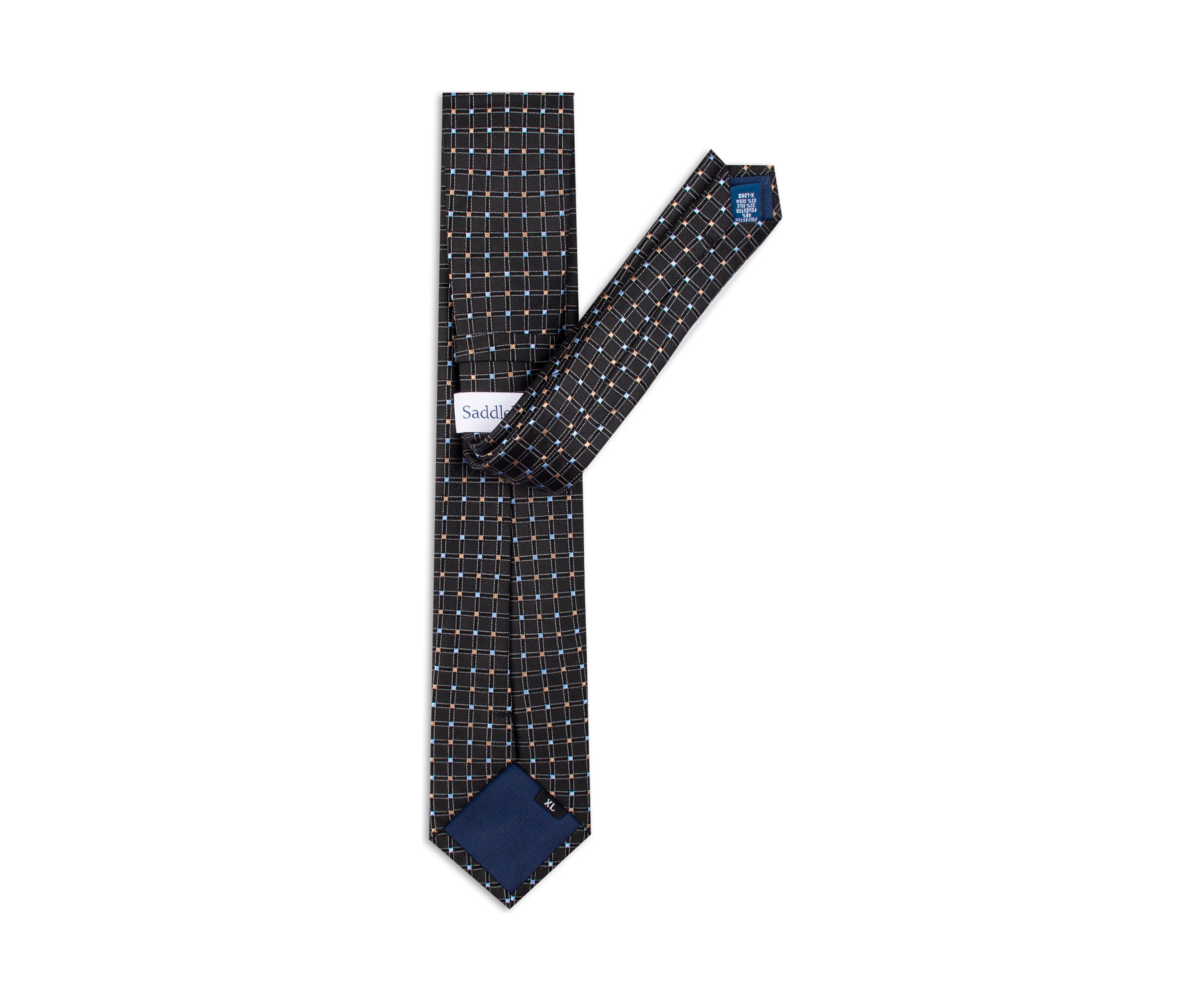 Big & Tall Neat Grid Tie