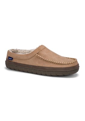 IZOD Men's Faux Suede Clogs