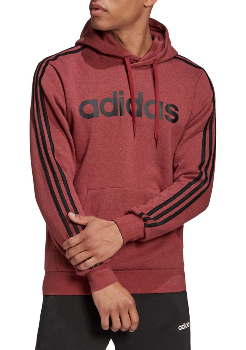 Essentials 3 Stripes Pullover Hoodie 