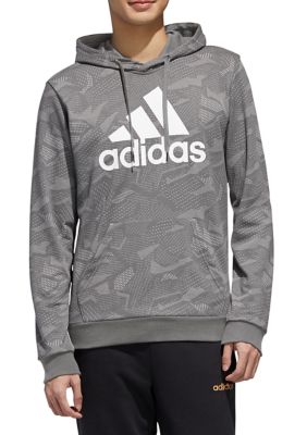 adidas Essentials Allover Print Hoodie | belk