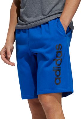 Adidas linear hot sale fleece shorts