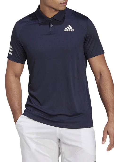 adidas Club 3 Stripe Polo Shirt