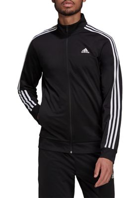 adidas Men's Essentials 3 Stripe Tricot Jacket, Medium -  0191984897332