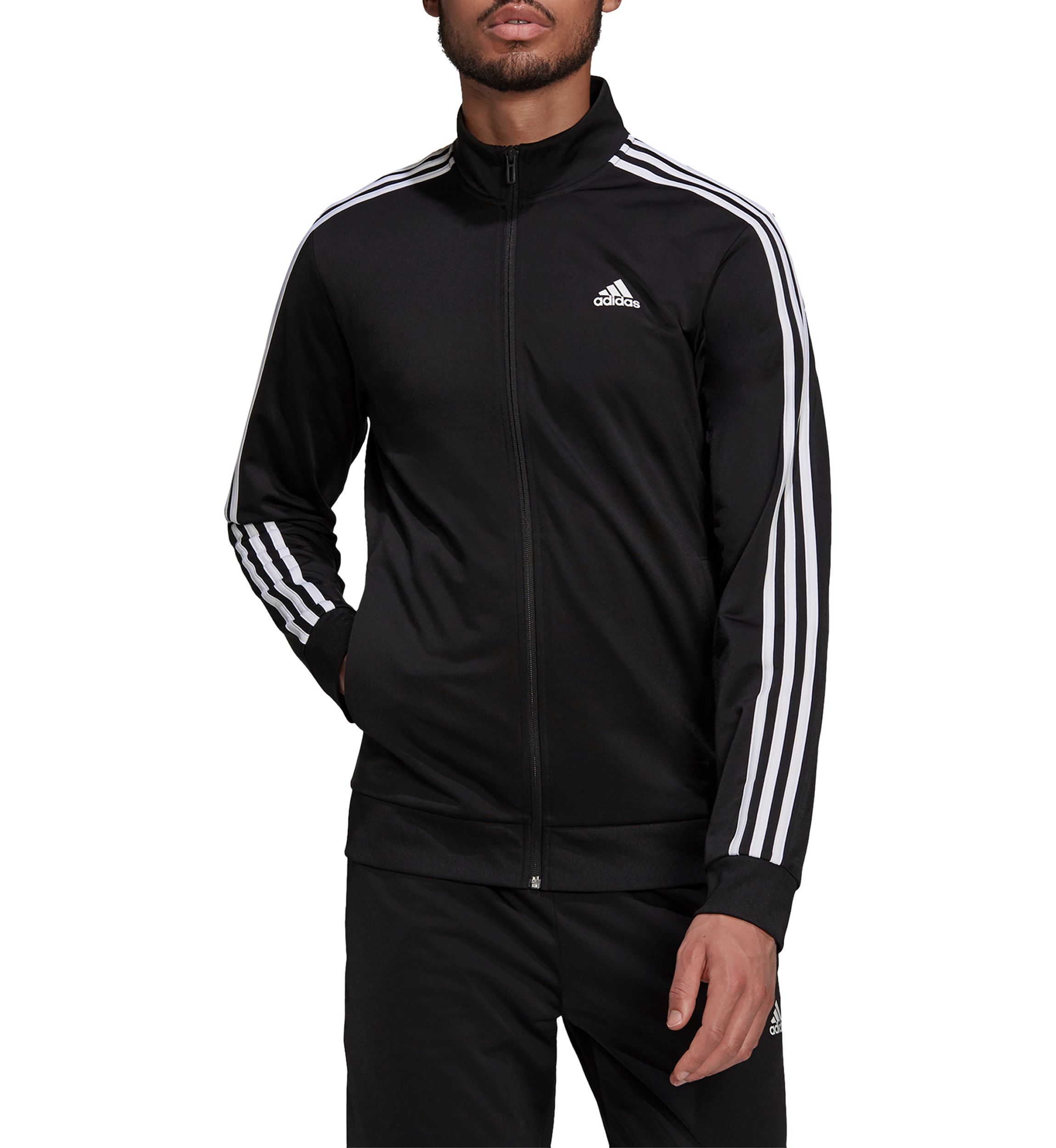 Essentials 3 Stripe Tricot Jacket 