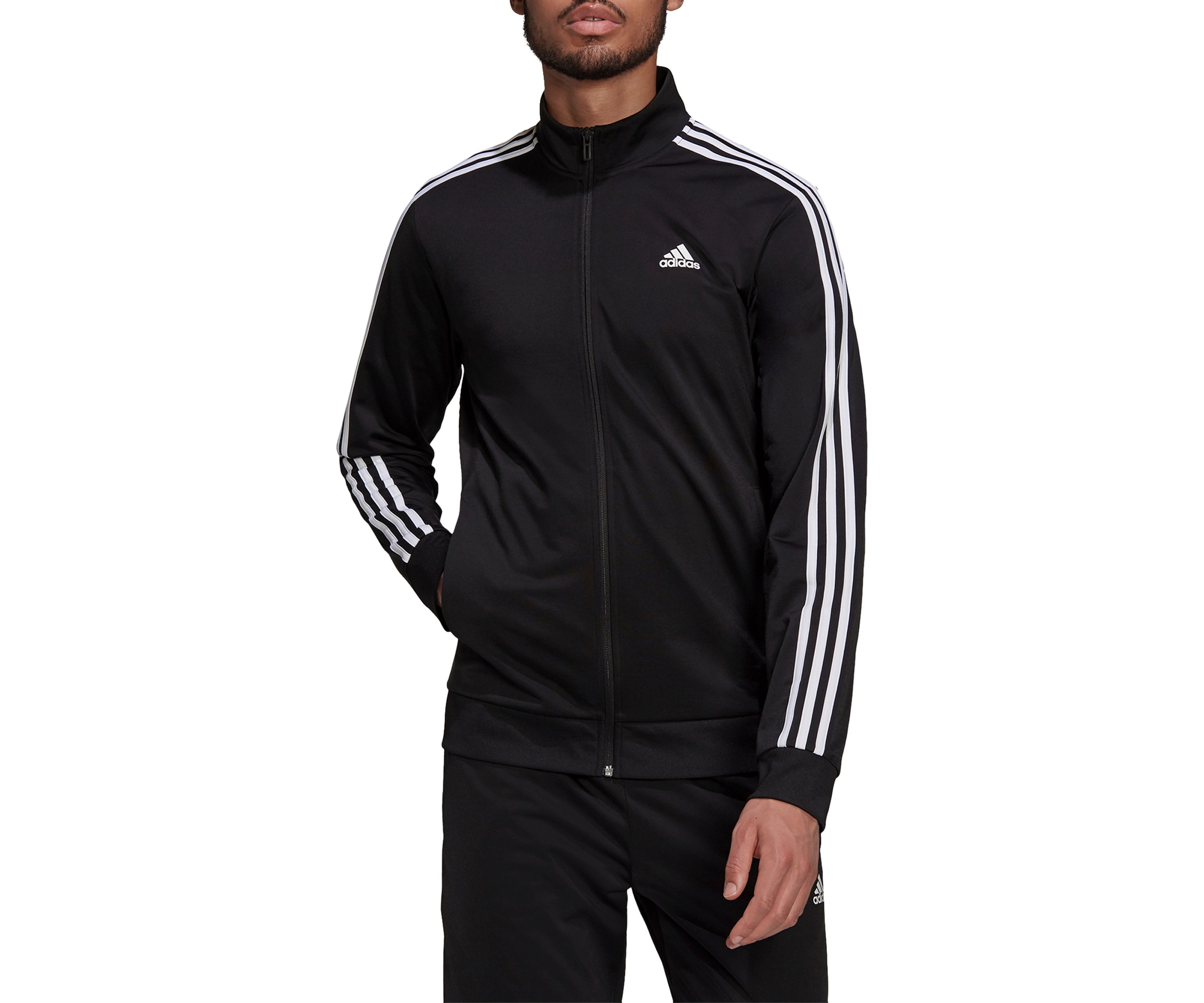 Essentials 3 Stripe Tricot Jacket 