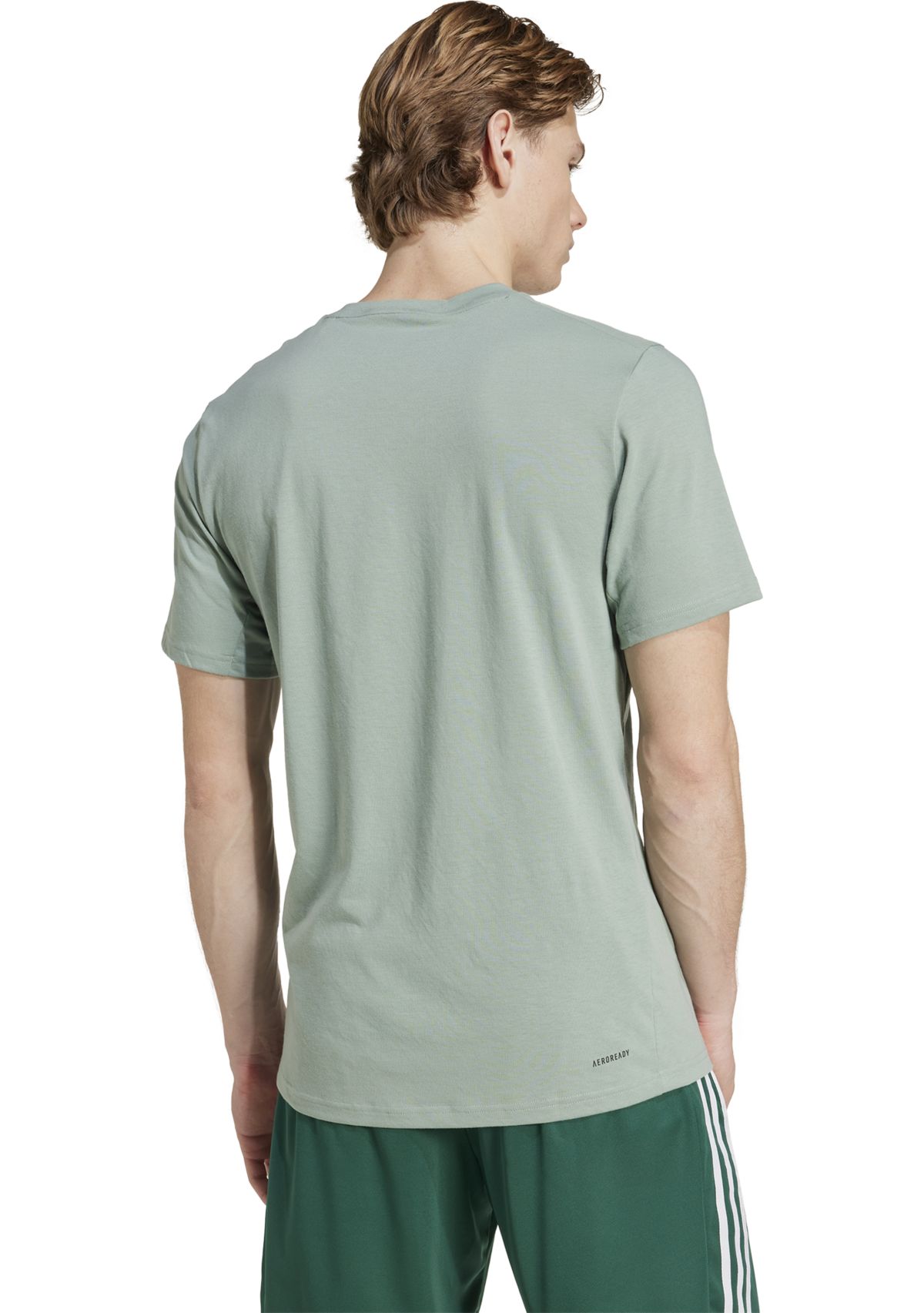 Three Stripe Logo Front Graphic T-Shirt