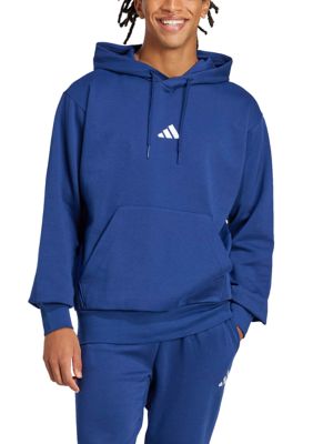adidas Men's Essentials Feelcozy Fleece Hoodie, Small