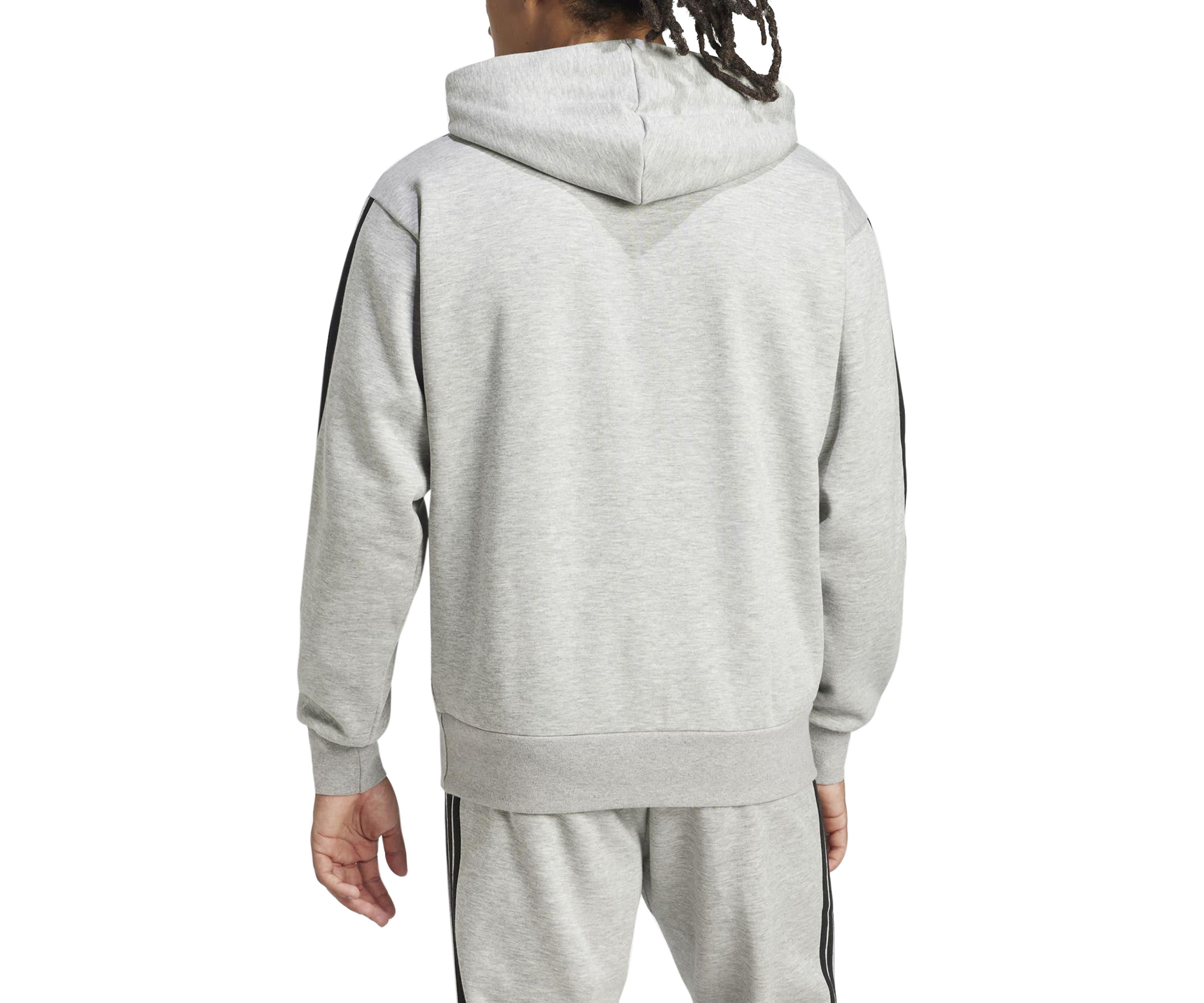 Essentials 3-Stripes Fleece Hoodie