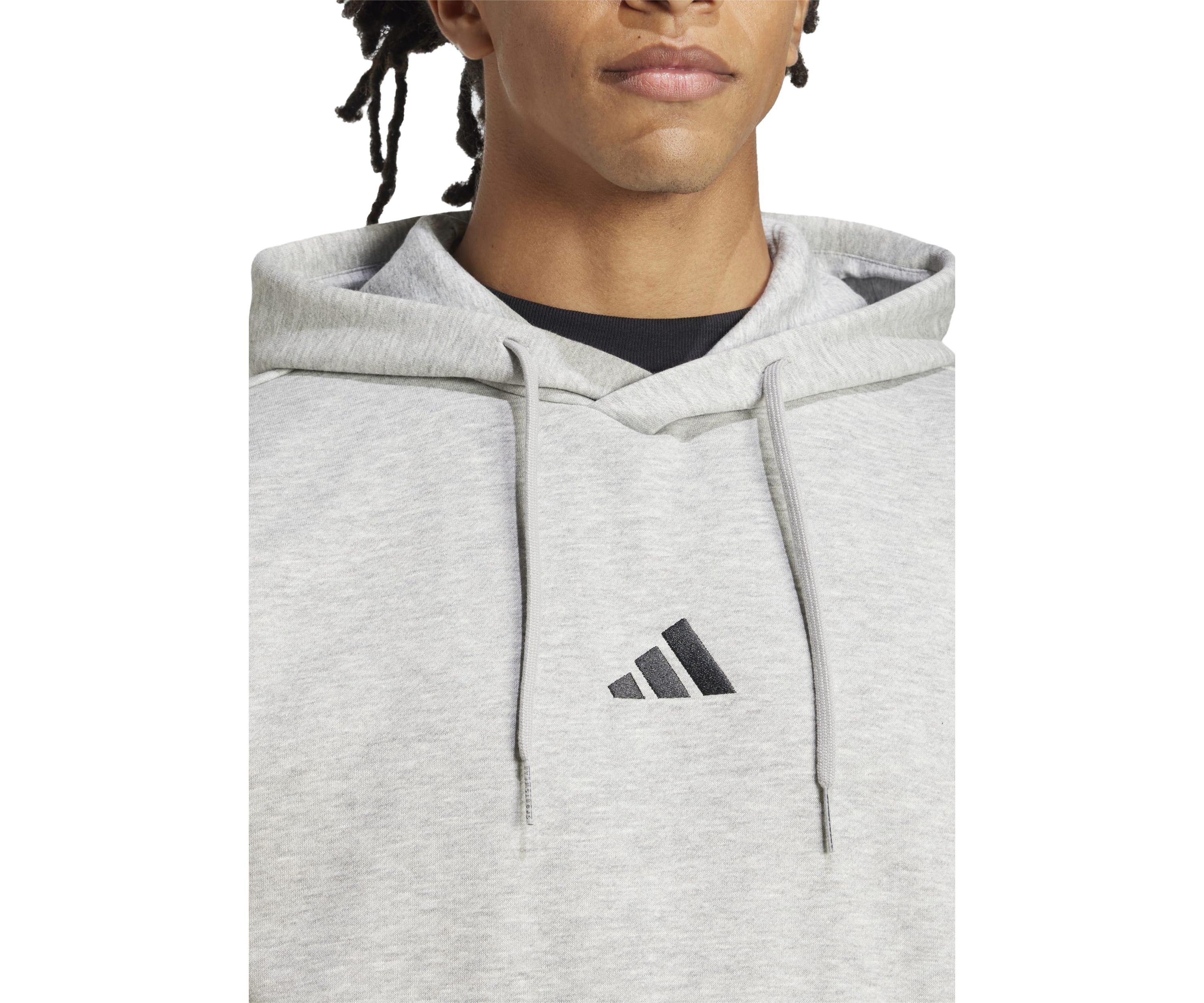 Essentials 3-Stripes Fleece Hoodie