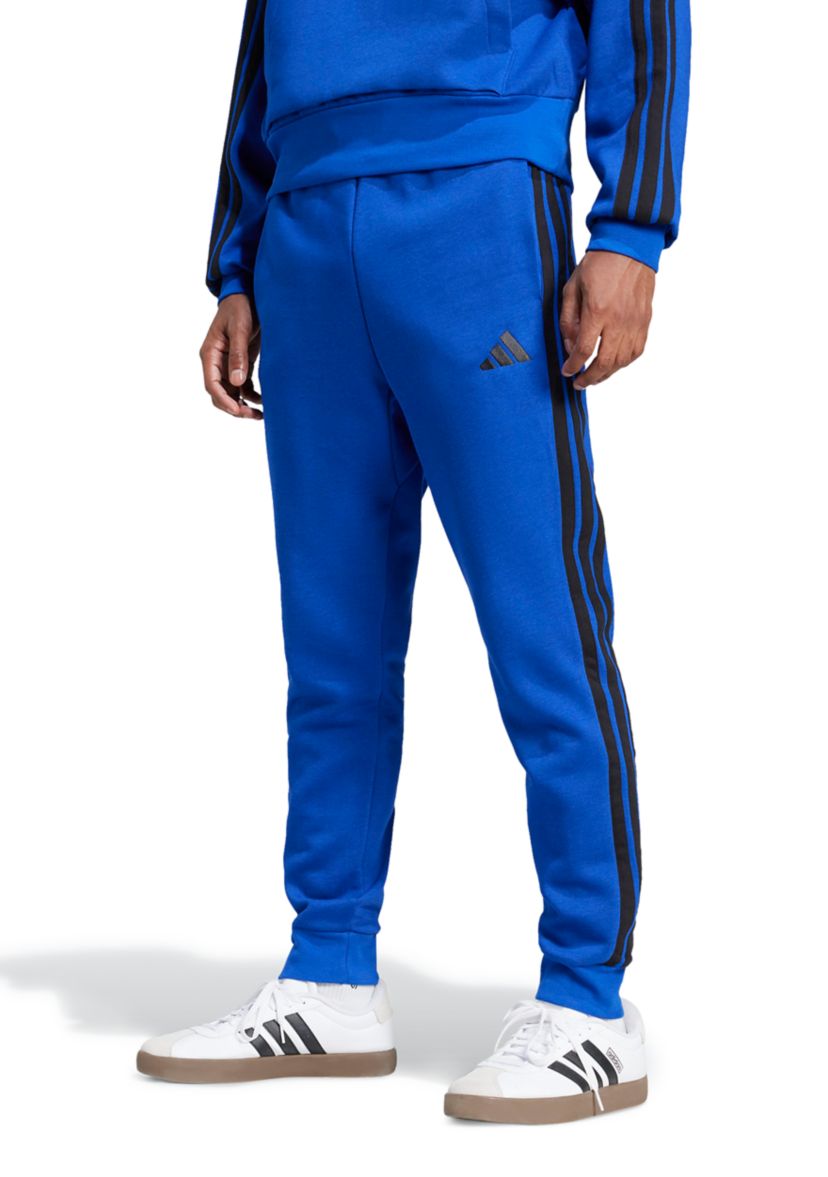 Essentials 3-Stripes Open Hem Fleece Pants