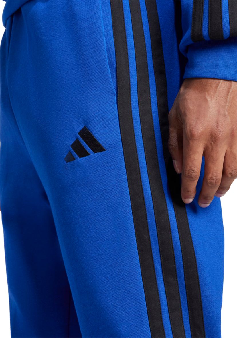 Essentials 3-Stripes Open Hem Fleece Pants