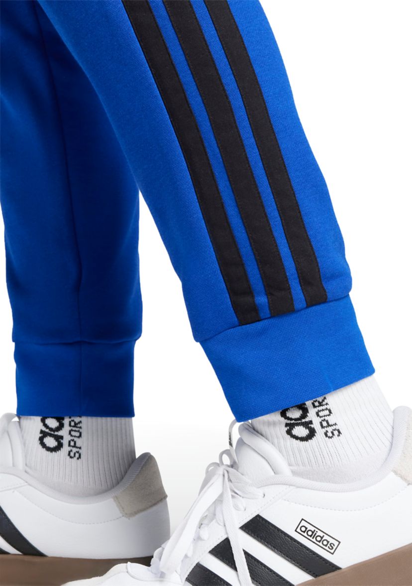 Essentials 3-Stripes Open Hem Fleece Pants