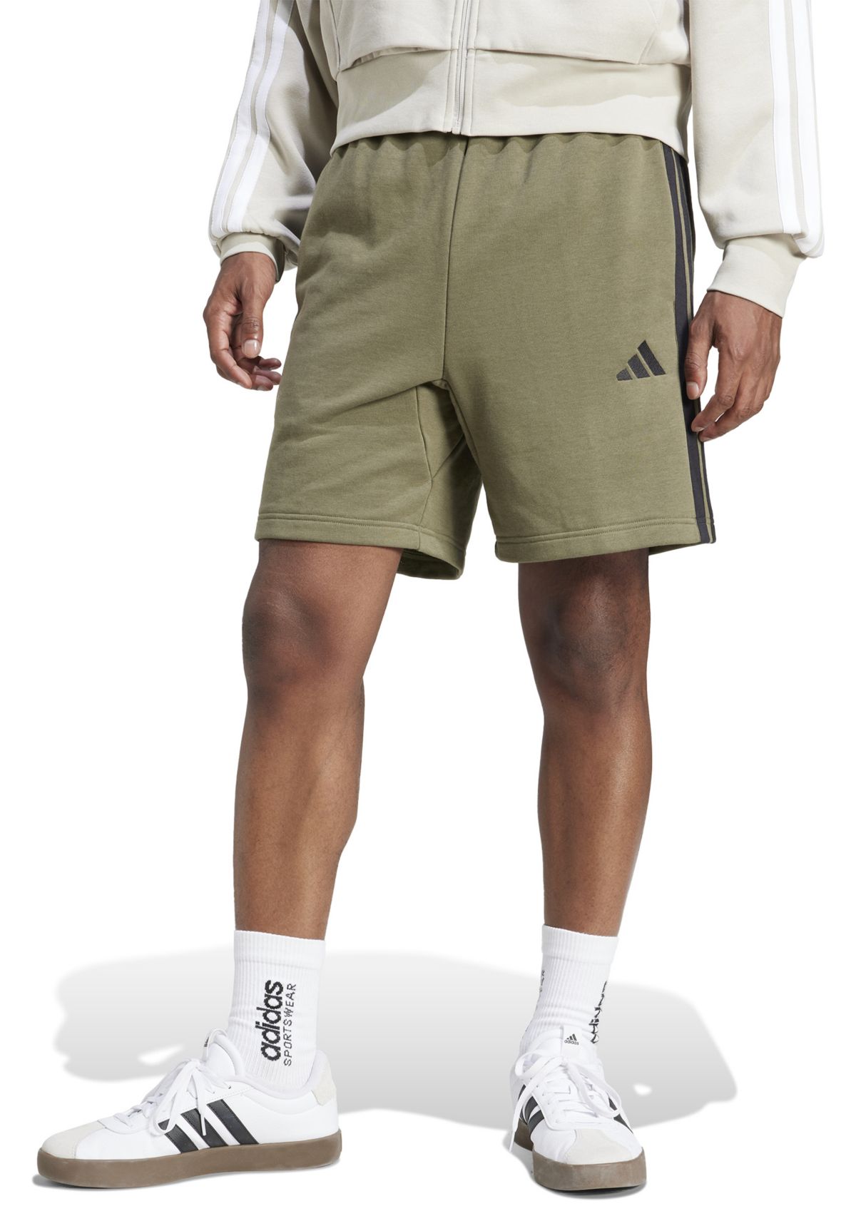 Big & Tall 3 Stripe French Terry Shorts