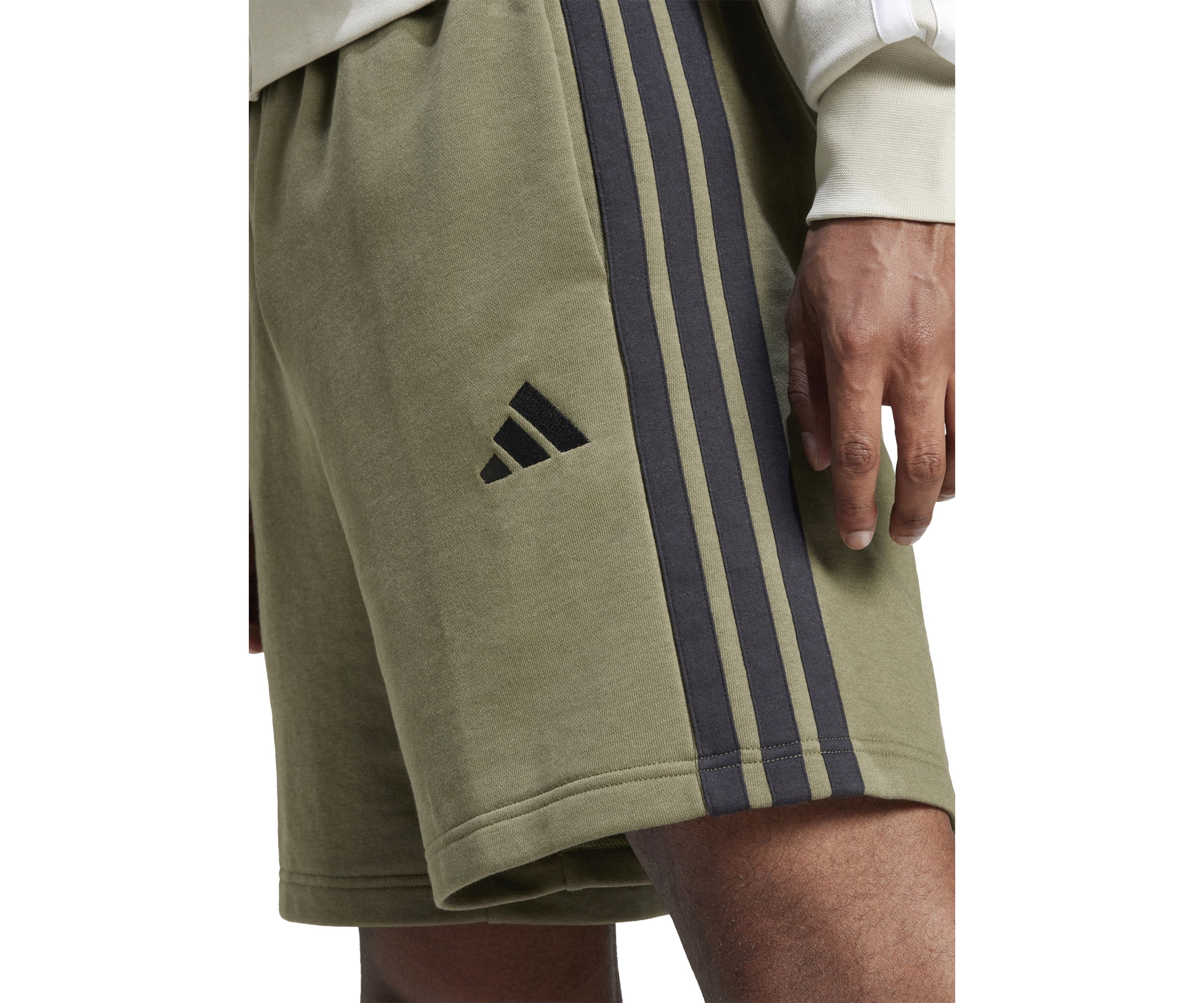 Big & Tall 3 Stripe French Terry Shorts