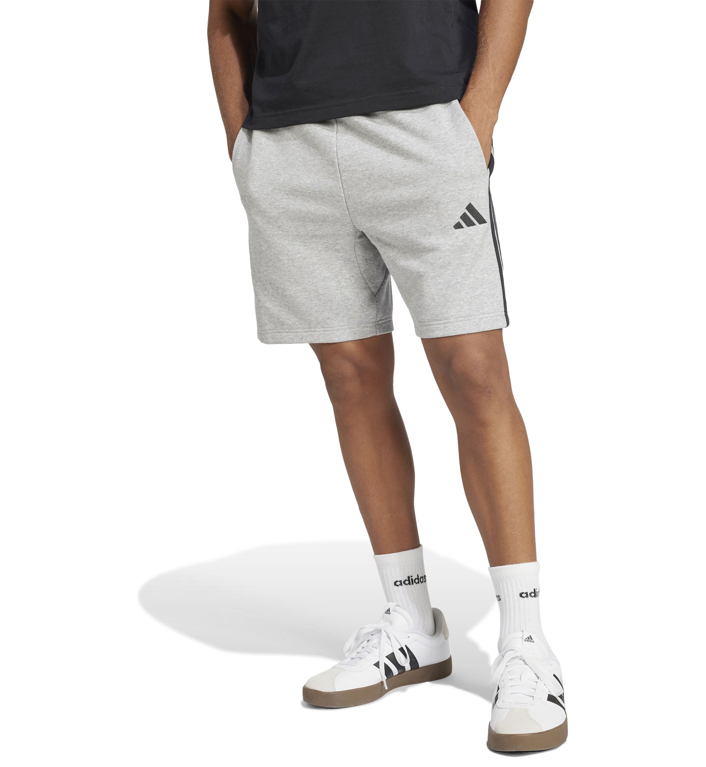 Big & Tall 3 Stripe French Terry Shorts